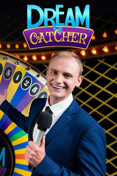 Dream Catcher — live game show game by Evolution — play at Kiki