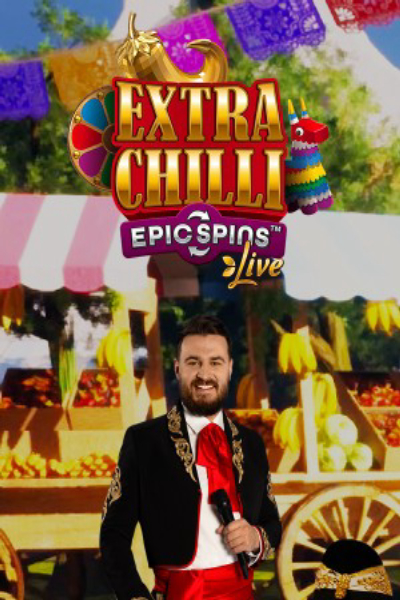 Extra Chilli Epic Spins — live game show game by Evolution — play at Kiki