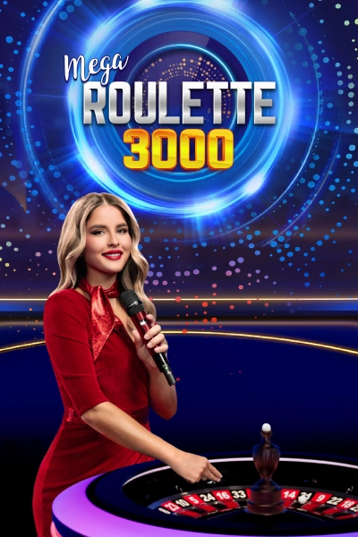 Mega Roulette 3000 — live roulette game by Pragmatic Play — play at Kiki