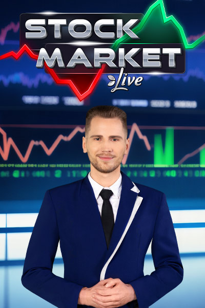 Stock Market Live — live game show game by Evolution — play at Kiki