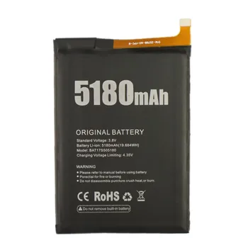 Висококачествена Батерия За DOOGEE S50 5180 ма Дълго Чакане BAT17S505180 Подмяна на Bateria 
